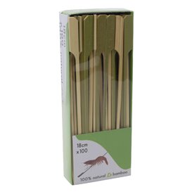 Patyczki Bambusowe Naturalne Golf 18cm w pudełku (1.200 Sztuk)
