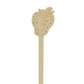 Bambusowe mieszadełko do Napój Truskawka 14cm (50 Units) 
