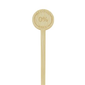 Bambusowe Mieszadełko do Napój 0% Alkohol 14cm (50 Units)