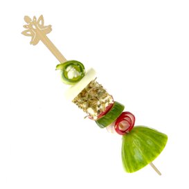 Bambusowy Szpikulec „Bouddha 2” 12cm (600 Units)
