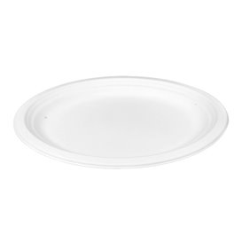 Taca Biała z Trzciny Cukrowej 32x25,5cm (500 Sztuk)