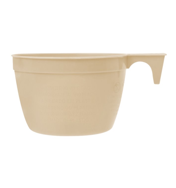 Filiżanka Wielokrotnego Użytku Beżowa "Cup" PP 190ml (25 Sztuk) Filiżanka Wielokrotnego Użytku Beżowa "Cup" PP 190ml (25 Sztuk)