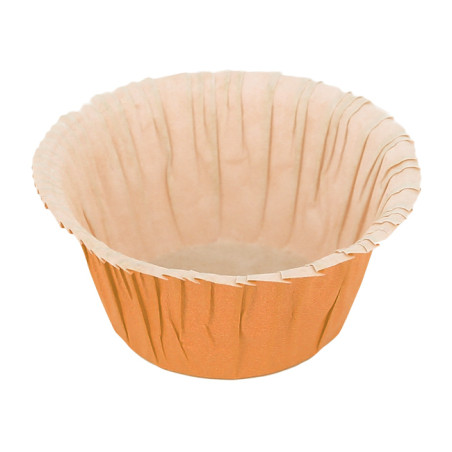 Formi do Cupcakes 4,9x3,8x7,5cm Orange (500 Sztuk)