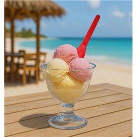 Łyżka do lodów Colours CPLA 10cm (100 Sztuk)