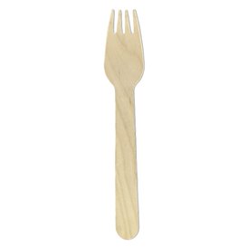 Drewniany Widelec Eco 16cm (1200 Units)
