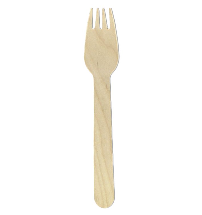 Drewniany Widelec Eco 16cm (1200 Units) Drewniany Widelec Eco 16cm (1200 Units)