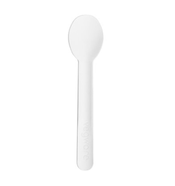 Lyżeczka Papierowa Biała 13cm (50 sztuk) Lyżeczka Papierowa Biała 13cm (50 sztuk)