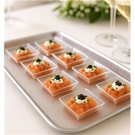 Przezroczysta Płytka Degustacyjna PS 35 ml (200 Units) 
