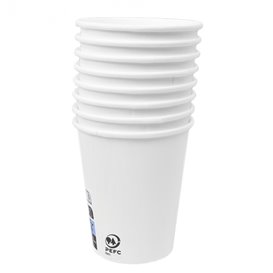Kubek Papierowy Biały 9Oz/280ml Ø8,0cm (1000 Sztuk)