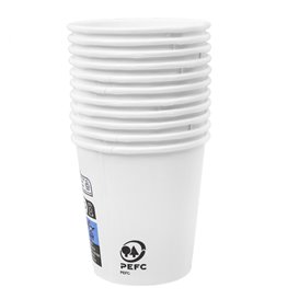 Kubki Papierowe 4Oz/120ml Białe Ø6,2cm (80 Sztuk)