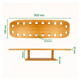 Tacka Bambusowa na 20 Rożków (8 Units)