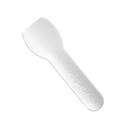 Łopatki do Lodów Papierowe Białe 9cm (2.000 Sztuk)