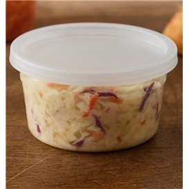 Pojemnik Plastikowy PP z Pokrywka Przezroczysty “Deli Range” 360ml (240 Sztuk)