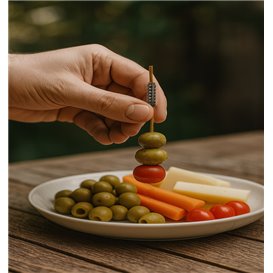 Fingerfood patyczki wykałaczki „Totem” 9cm (600 Units)