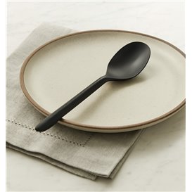 Łyżka Wielokrotnego Użytku z PP Czarna 15cm (50 Sztuk)