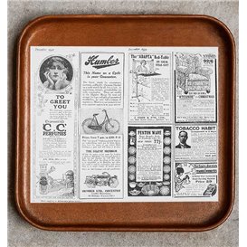 Papier Pergaminowy do Frytek "Times" 31x38cm (4.000 Sztuk)