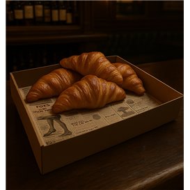 Papier Pergaminowy do Frytek Kraft "Times" 31x38cm (4.000 Sztuk)
