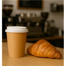 Kubki Papierowe 9Oz/290ml Kraft Ø8,0cm (1.000 Sztuk)
