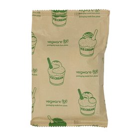 Łopatki do Lodów Papierowe Białe 9cm (2.000 Sztuk)