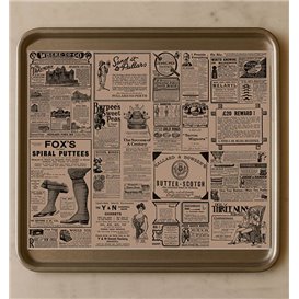 Papier Pergaminowy do Frytek Kraft "Times" 31x38cm (4.000 Sztuk)