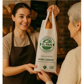 Reklamówki Zrywki na pieczywo Półprzezroczysty 30x60cm 14µm (100 Sztuk)