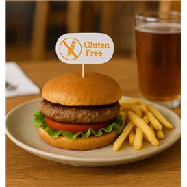 Patyczki do przekąsek "Gluten Free" 8 cm (3.000 Sztuk)