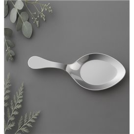 Łyżeczka Plastikowa na Sosy Srebrna 10 cm (500 Sztuk)