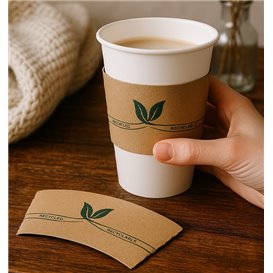 Opaska Tekturowa na Kubki Papierowe 8 Oz (1.000 Sztuk)