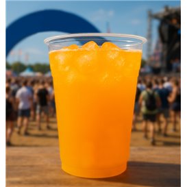 Kubek Plastikowy Przezroczysty PP 1000ml/1L (50 Sztuk)