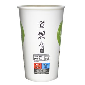 Kubek Papierowy i PLA Bioware® 18Oz/540ml Ø9,0cm (50 Sztuk)