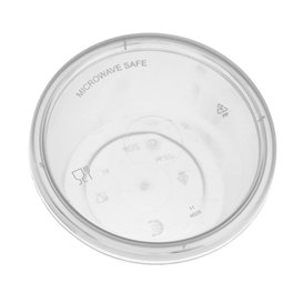 Pojemnik na Sosy PP Przezroczysty z pokrywką 120ml (1.000 Sztuk)