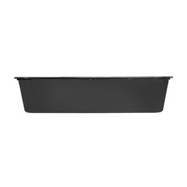Pojemnik Plastikowy Prostokątny Czarny PP 500ml 17,6x12,4x4cm (500 Sztuk)