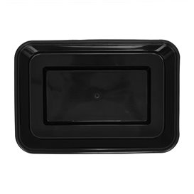 Pojemnik Plastikowy Prostokątny Czarny PP 500ml 17,6x12,4x4cm (500 Sztuk)