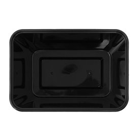 Pojemnik Plastikowy Prostokątny Czarny PP 1.000ml 17,6x12,4x7cm (500 Sztuk)