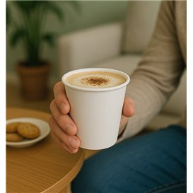 Kubek Papierowy Biały 6Oz/180ml Ø7,0cm (1.000 Sztuk)