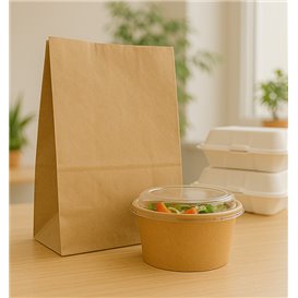 Torba Papierowa Kraft bez Uchwytów 50g/m² 22+12x30cm (1.000 Sztuk)