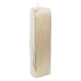 Pudełko z Papieru Bambusowego Kraft 16x14x6,5cm 1800ml (50 Sztuk)