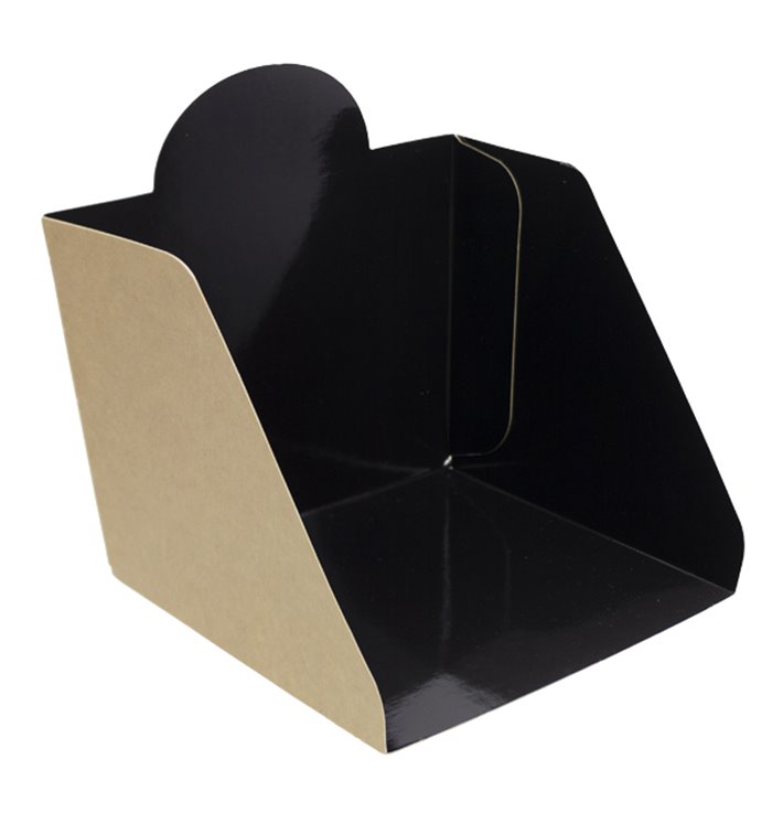 Kartonowa Łopatka do Hamburgerów 12x12x10cm (25 Sztuk)