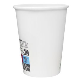 Kubek Papierowy Biały 9Oz/280ml Ø7,7cm (1.000 Sztuk)