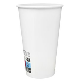 Kubek Papierowy Biały 16Oz/540ml Ø9cm (1.000 Sztuk)