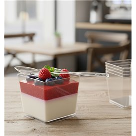 Łyżka degustacyjna Wielokrotnego użytku PS Jasny 10 cm (500 Sztuk)