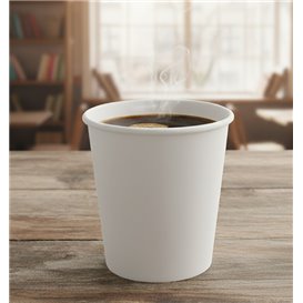 Kubek Papierowy Biały 4Oz/120ml Ø6,2cm (50 Sztuk)