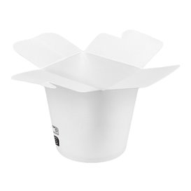 Pojemnik Eko Lunch Box na Wynos Biały 16Oz/480ml (50 Sztuk)