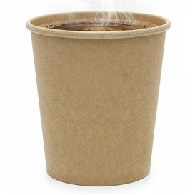 Kubek Papierowy Kraft-Kraft 4Oz/120ml Ø6,2cm (50 Sztuk)