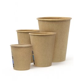Kubek Papierowy Kraft-Kraft 4Oz/120ml Ø6,2cm (50 Sztuk)
