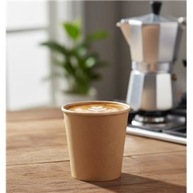 Kubek Papierowy Kraft-Kraft 4Oz/120ml Ø6,2cm (50 Sztuk)