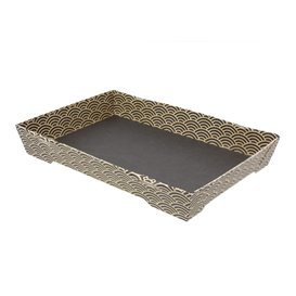 Opakowania na Sushi Karton ''Waves'' 18,5x10,2cm (600 Sztuk)