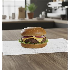 Papier Pergaminowy do Frytek "Times" 30x20cm (1000 Sztuk)