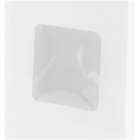 Papierowa Torba SOS z Zamkiem i Okienkiem 9+6x26cm (50 Uds)