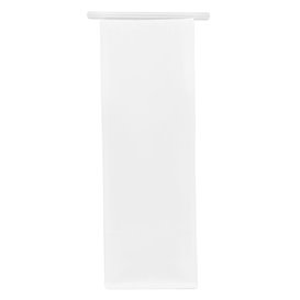 Biała torba SOS z zamknięciem 9+6x26cm (1000 Uds)